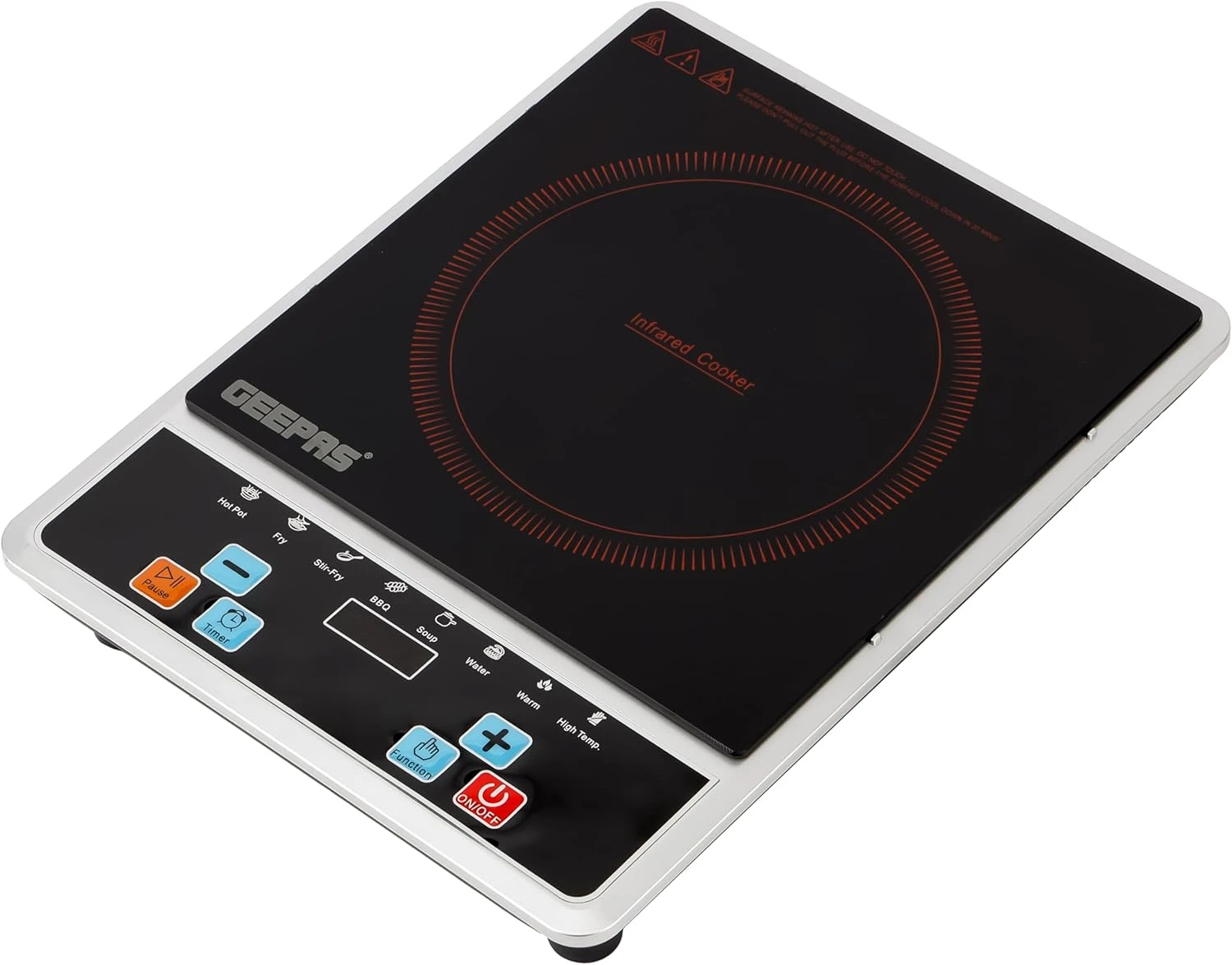 Geepas GIC6101N Infrared Cooker – 2000W