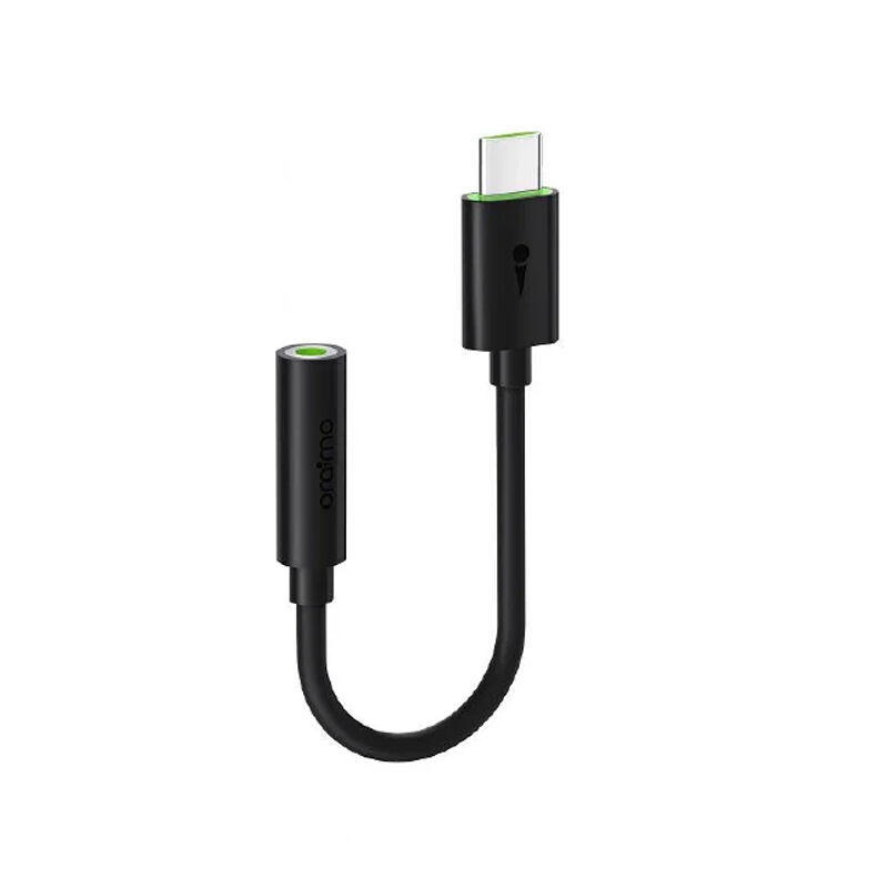 Oraimo Type C to 3.5mm Audio Converter (OAA-310) - Black