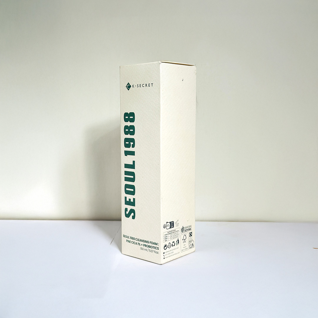 K-Secret Seoul 1988 Cleansing Foam : Pine Cica 1% + Probiotics 150 ml