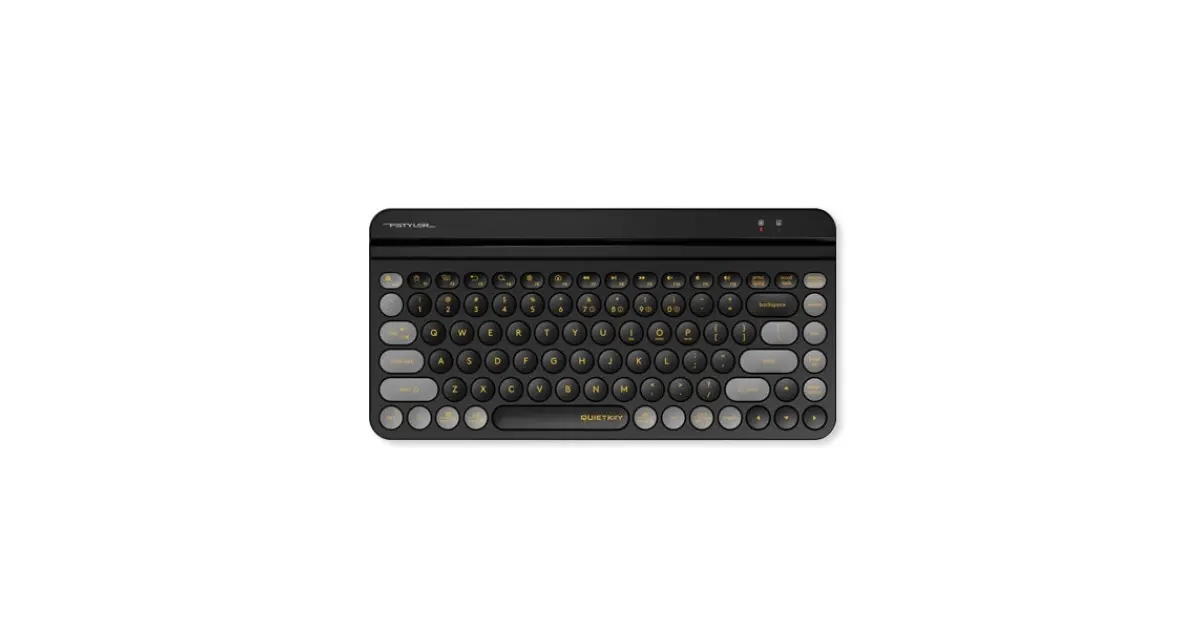 A4Tech FBK30 Fstyler BlackCurrant Quiet Key Multimode Mini Wireless Keyboard (Bangla+English Layout)