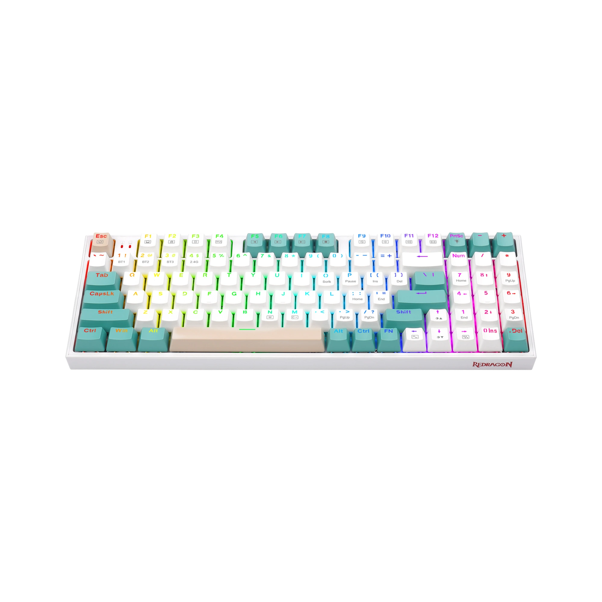 Redragon K643 Veigar RGB Wireless Tri-mode Mechanical Gaming Keyboard
