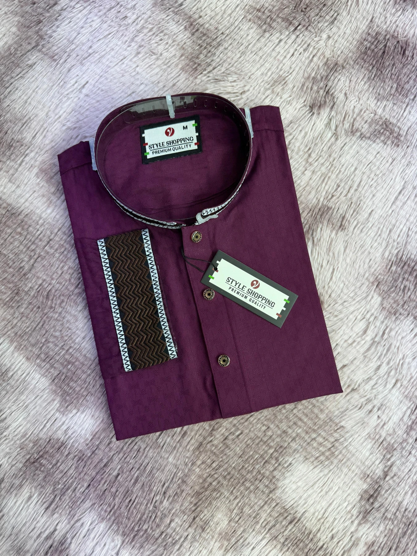 Eid Collection 2026 Purple Embroidery Punjabi