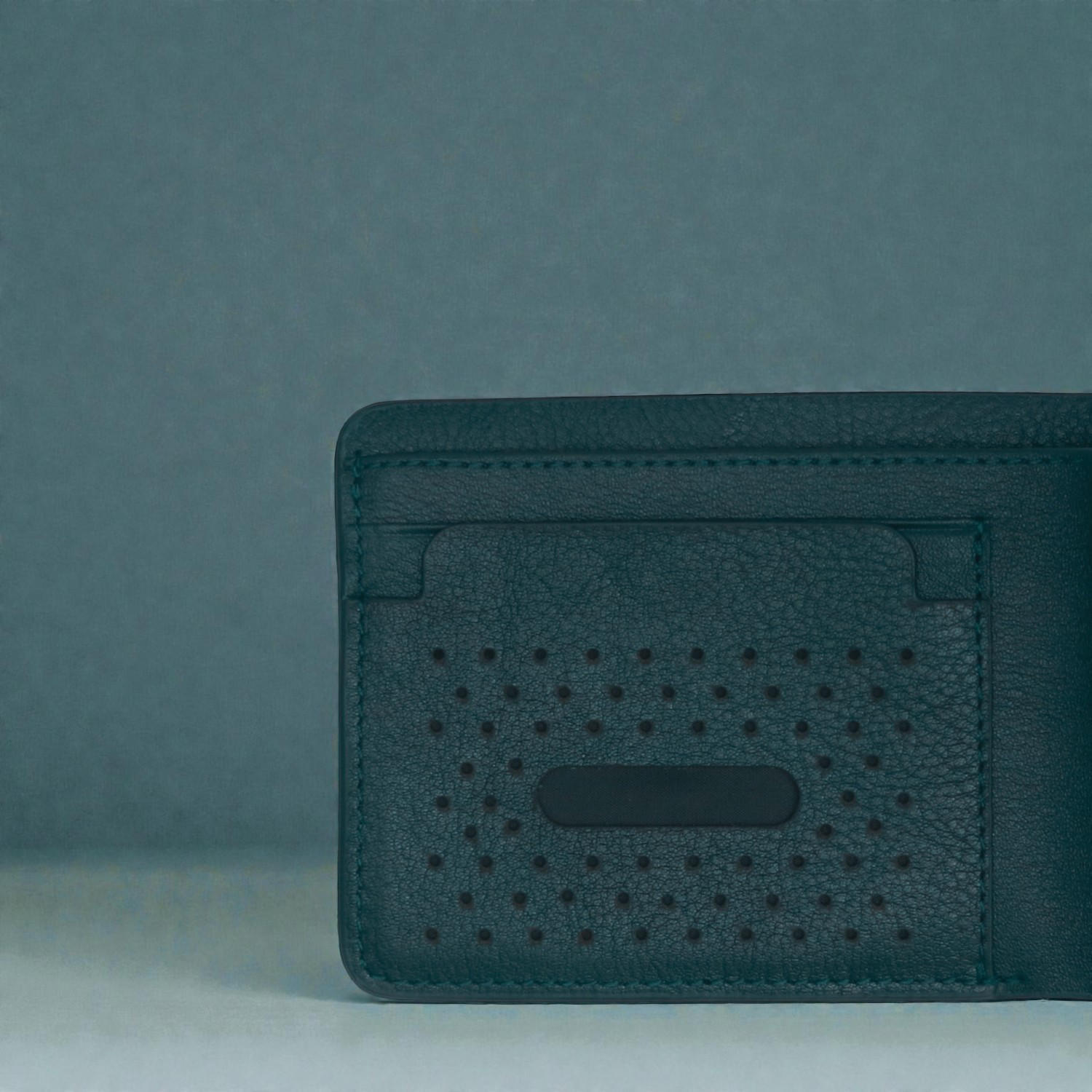 Zays Handcrafted Premium Leather Bifold Short Wallet ZSW105-Bottle Green