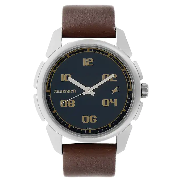Fastrack 3124SL02 Blue Dial Analog Watch for Guys