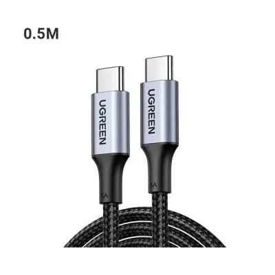 UGREEN US316 (20478) USB-C to USB-C PD Fast Charging Cable - 0.5M