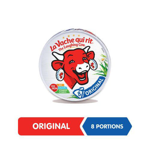 La Vache Qui Rit (The Laughing Cow) Spreadable Cheese 8 Portions 112g