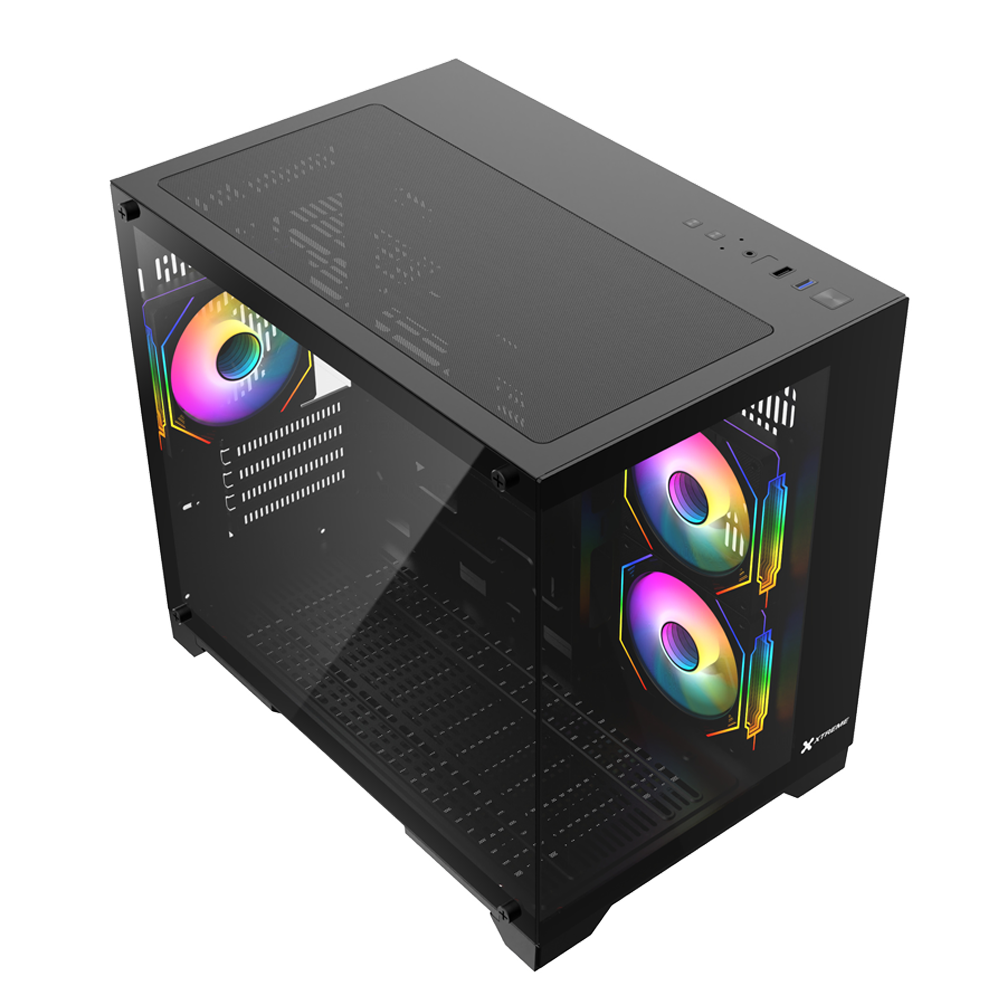Xtreme 500B ARGB Mid Tower Casing With 3 ARGB Fan