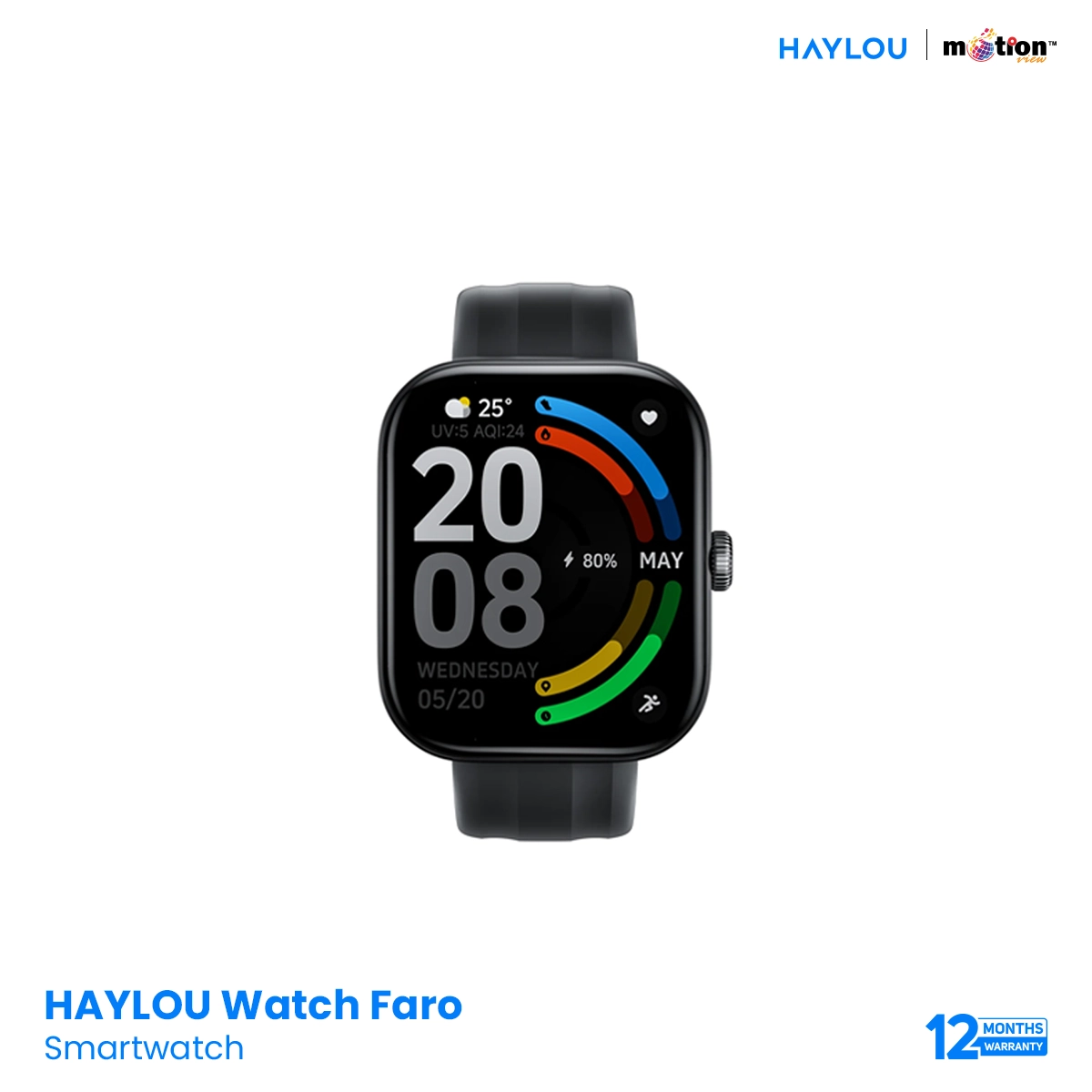 HAYLOU Watch Faro Voice Calling Smart Watch
