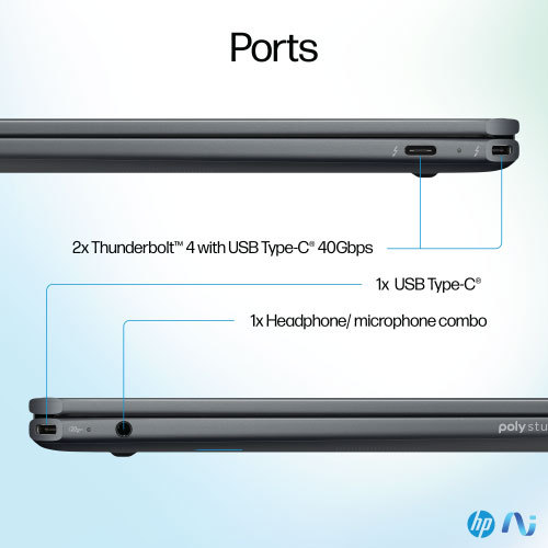 HP OmniBook Ultra Flip x360 14-fh0103TU Intel Core Ultra 7 256V 14 Inch 3K OLED Touch Laptop