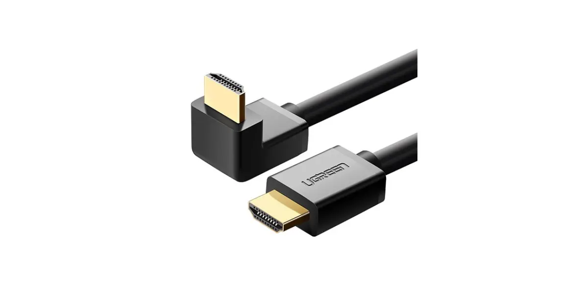 UGREEN HD103 (10173) 90 Degree Right Angle HDMI Cable - 2M