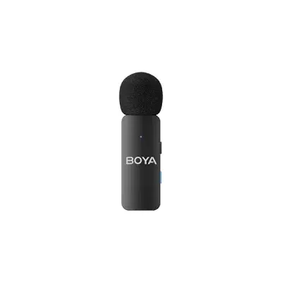BOYA BY-V4 4-Channel Noise Cancellation Mini Wireless Microphone with 3.5mm Converter