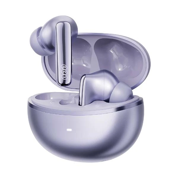 QCY MeloBuds N70 Adaptive Hybrid ANC Wireless Earbuds – Purple