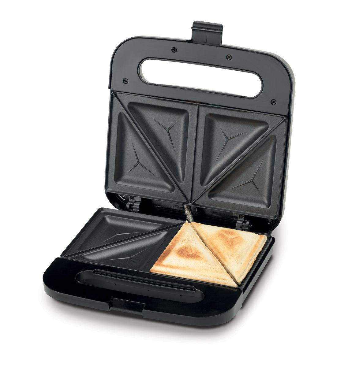Kenwood - 2 Slice Sandwich Maker Stainless Steel - SMM00