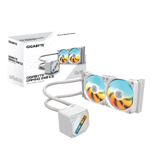 GIGABYTE GAMING 240 ICE (White) CPU Cooler