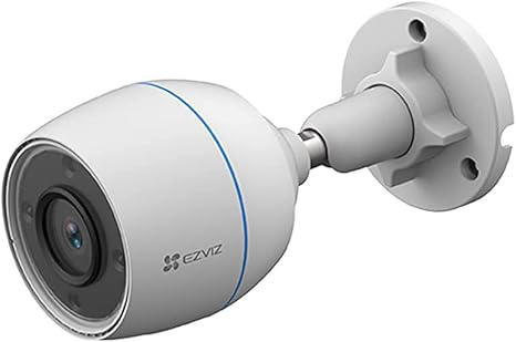 EZVIZ H3c Color Security Camera, 2MP Outdoor WiFi Camera CCTV for Home with Color Night Vision, Two Way Talk, Compatible with Alexa