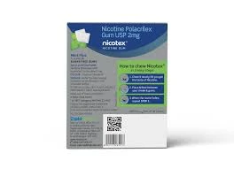 Cipla Nicotex Nicotine Sugar Free Mint Plus Gums 2Mg 12 Gums Each Pack - Helps To Quit Smoking - Who - Approved Therapy