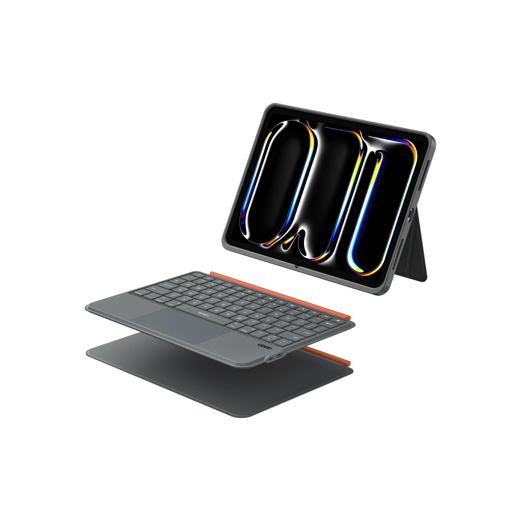 WiWU MK-005 3 in 1 Magnetic iPad Keyboard Case