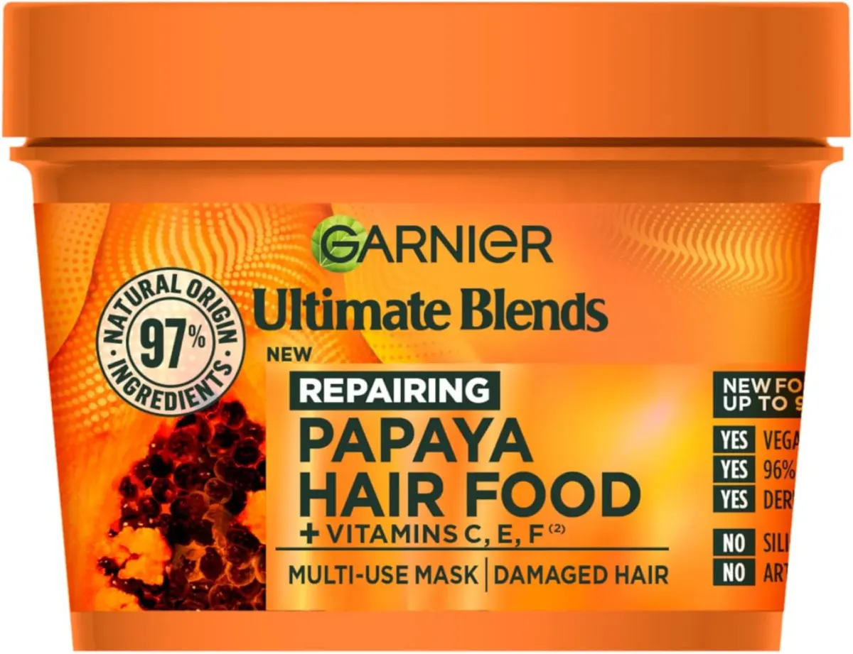 Garnier Ultimate Blends Hair Food Papaya Hair Mask 400ml