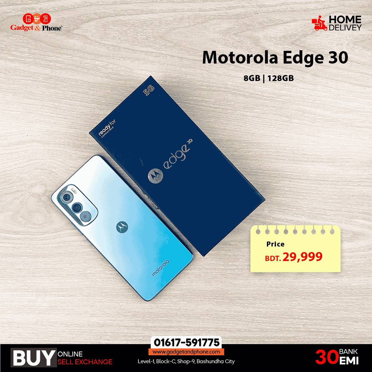 Motorola Edge 30-Used Phone