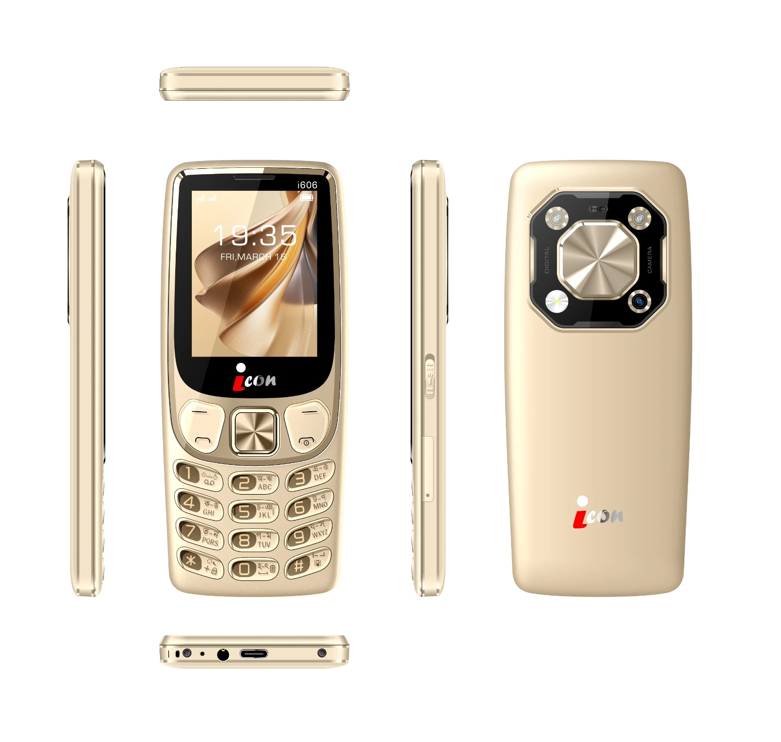 Icon i606 Candy feature phone.