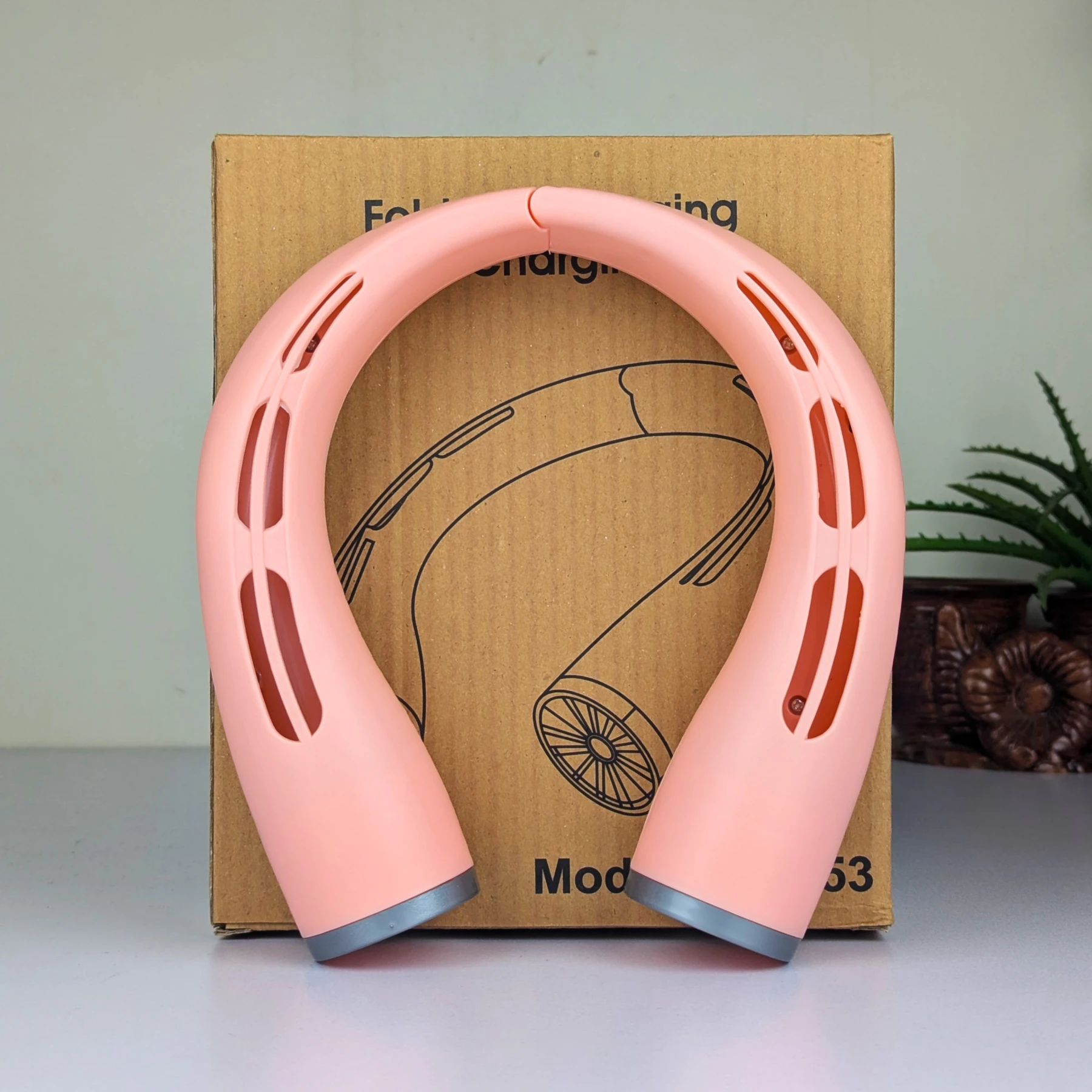 Mini Neck Portable Hanging Rechargeable Air Cooler Summer Sport Fan