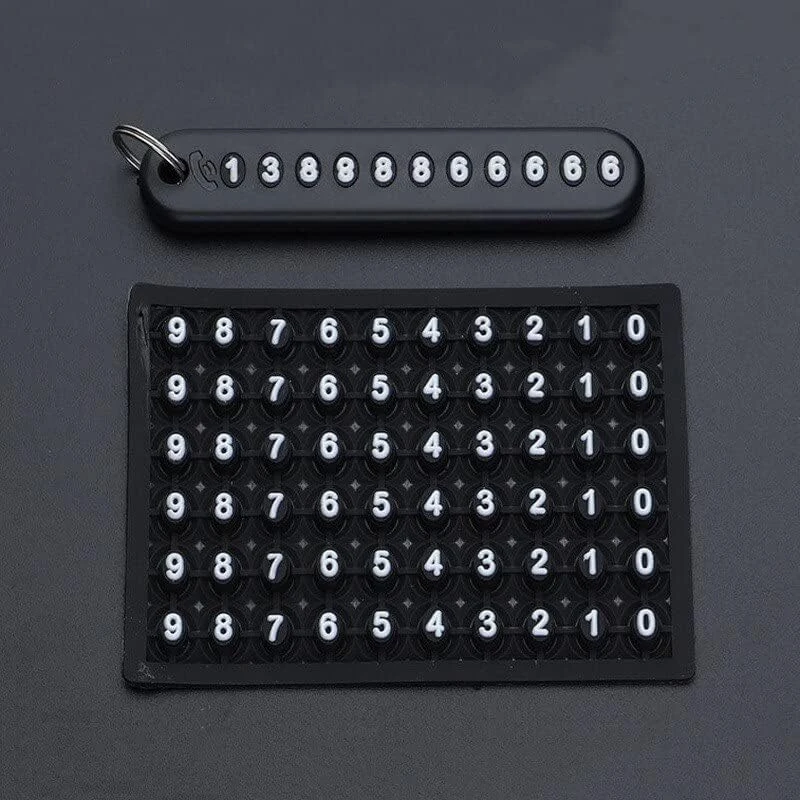 Anti-lost keychain with Mobile Number for Bicycle Car Auto Motor Cycle Key Ring Gift