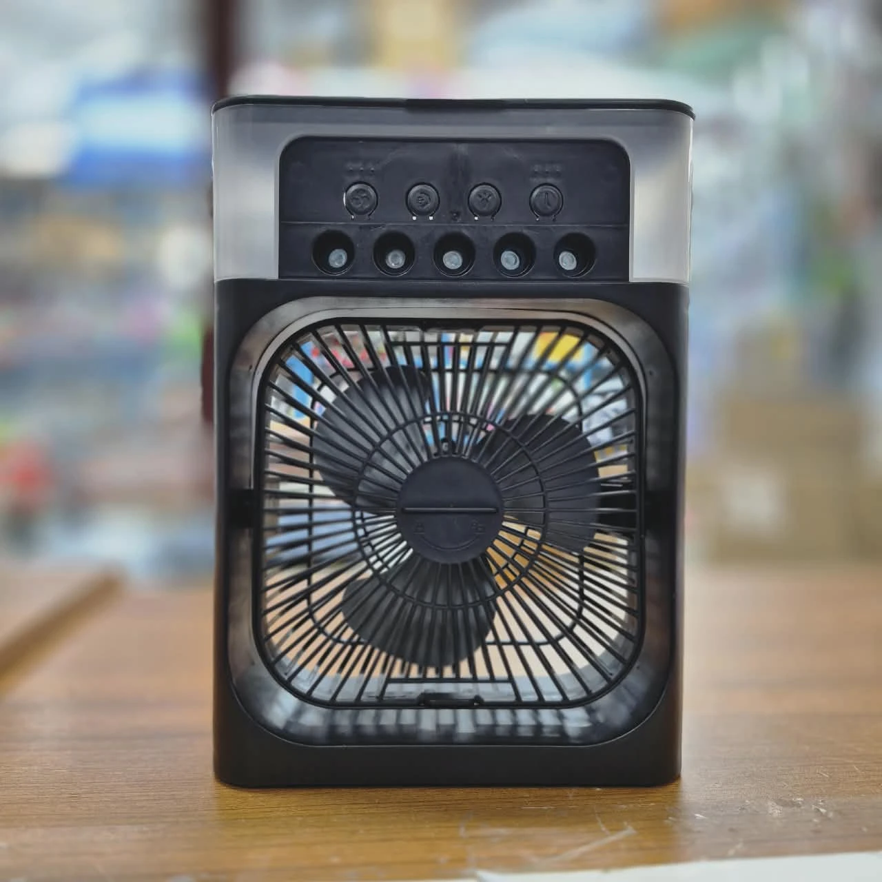 Air Cooling USB Fan with LED Night Light Water Fan