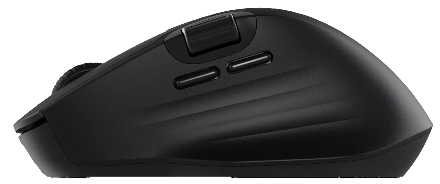 Rapoo MT560TM Multi-Mode Wireless Ergonomic Mouse – Black
