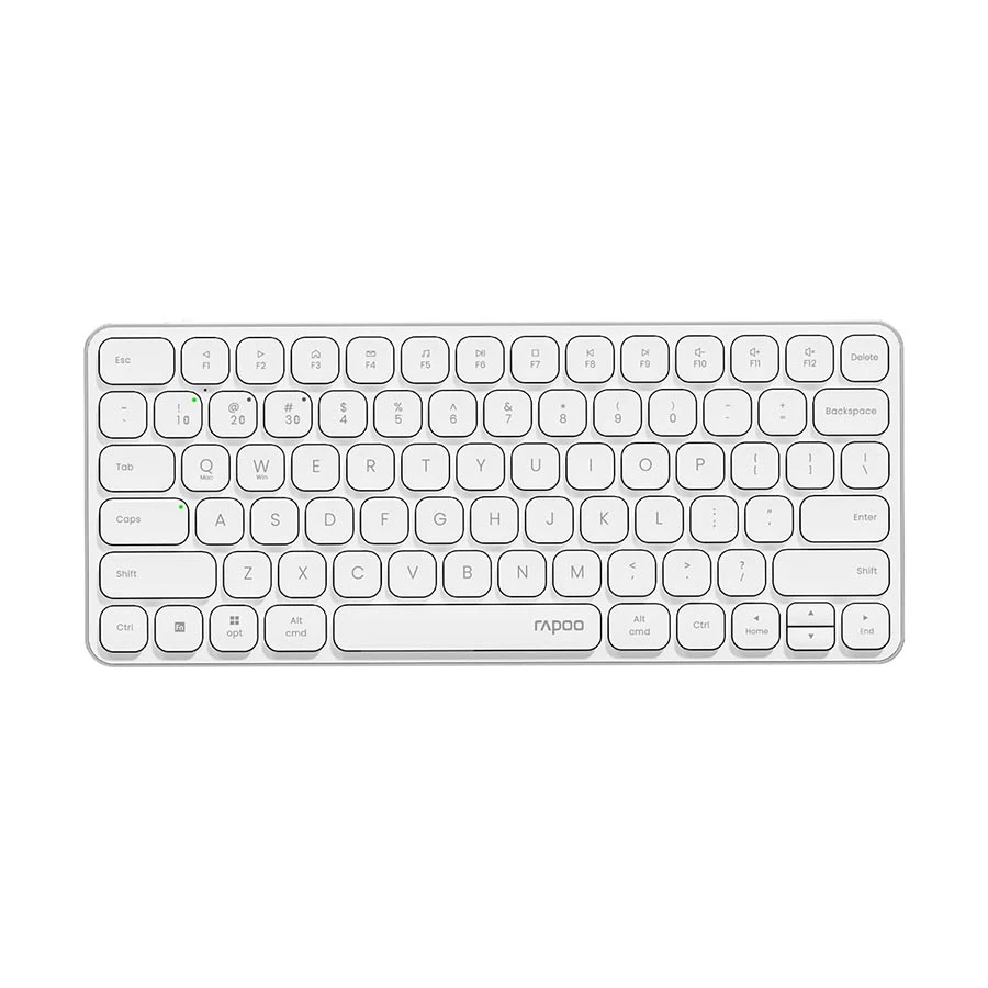 Rapoo E9050L Ultra-Slim Multi-Mode Wireless Keyboard – White