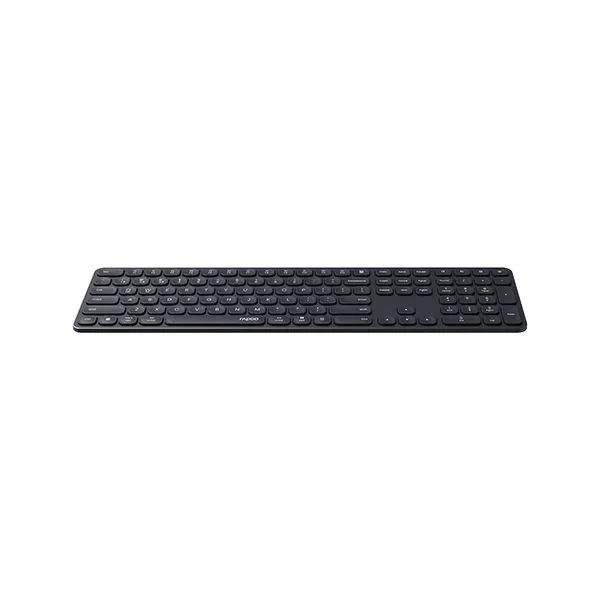 Rapoo E9550L Ultra-Slim Multi-Mode Wireless Keyboard – Black