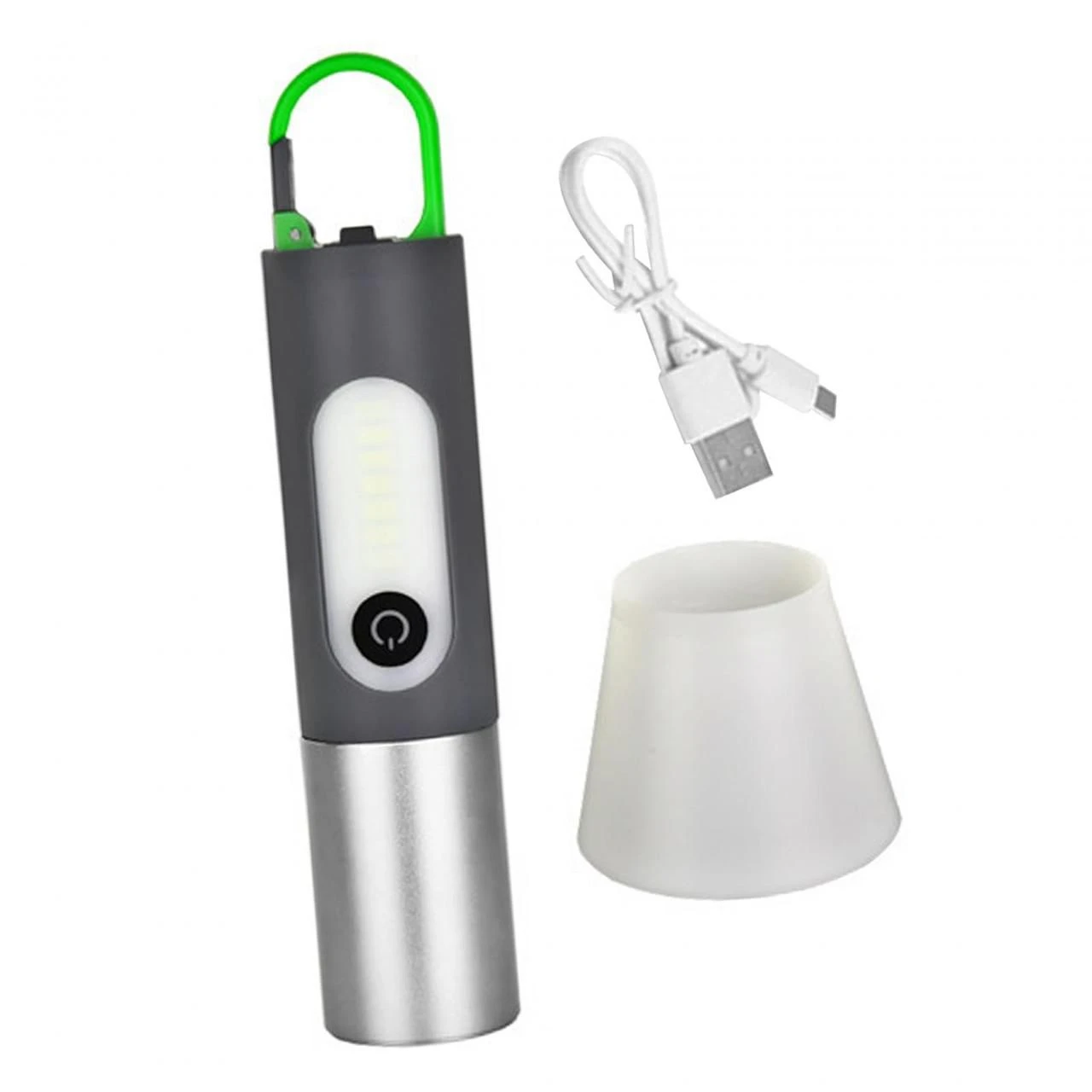 XST-836 Digital Thunder X (LED + 2835LED) USB Rechargeable FlashLight