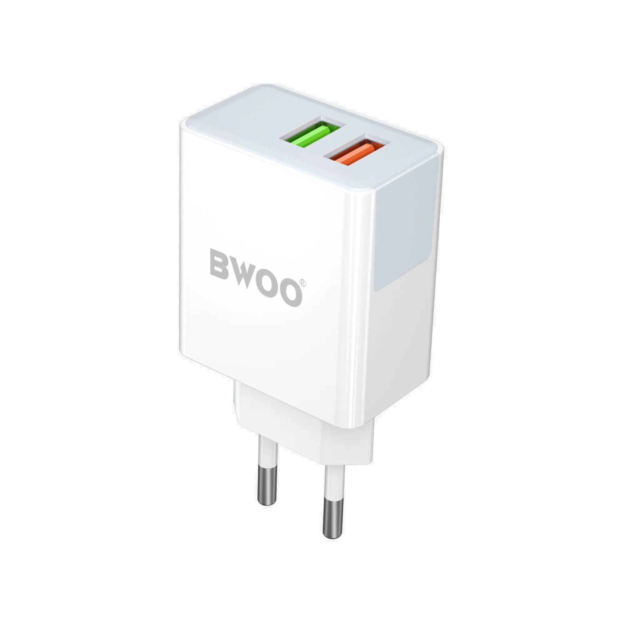 BWOO BO-CDA132 Dual USB-A 30W Fast Charging Wall Charger