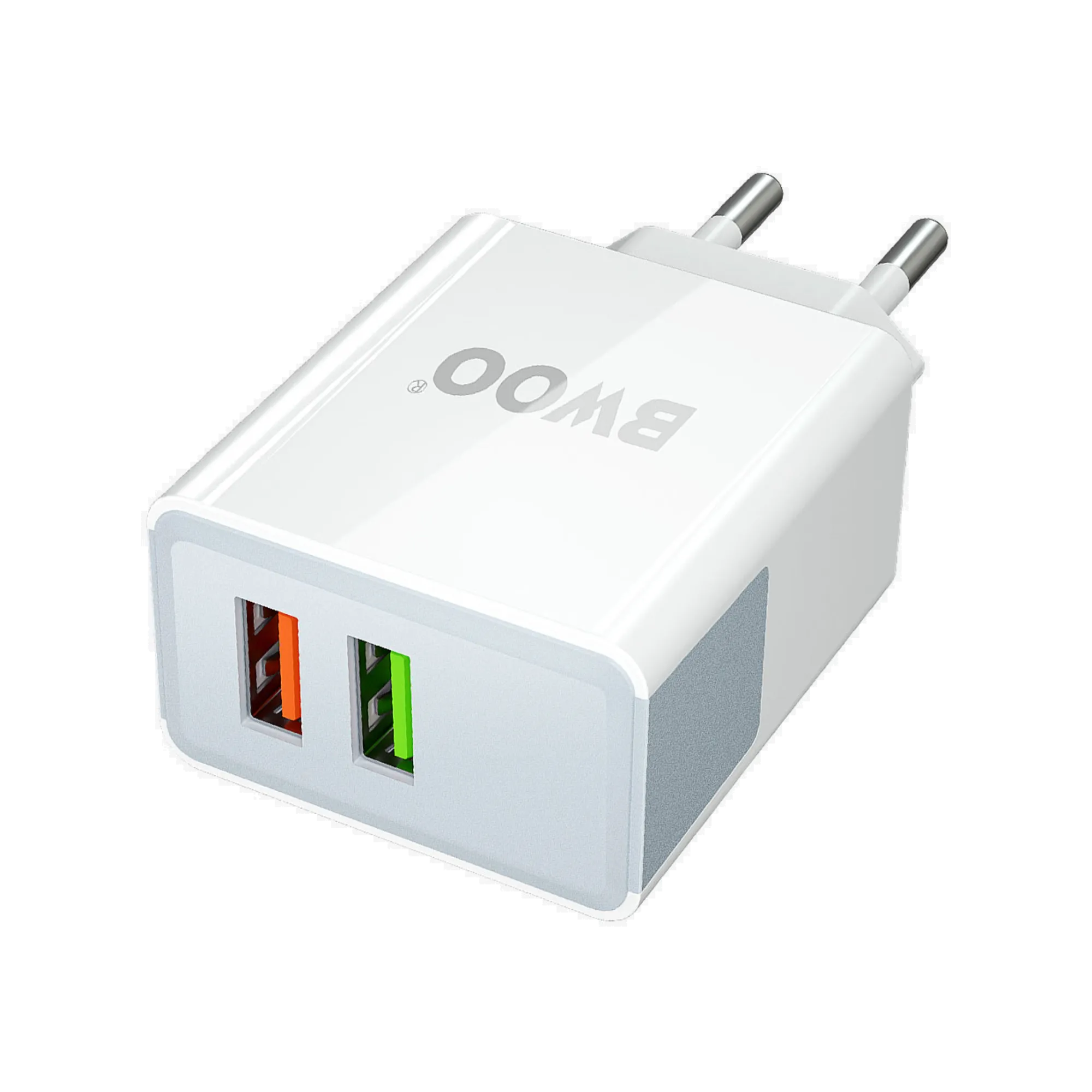 BWOO BO-CDA132 Dual USB-A 30W Fast Charging Wall Charger