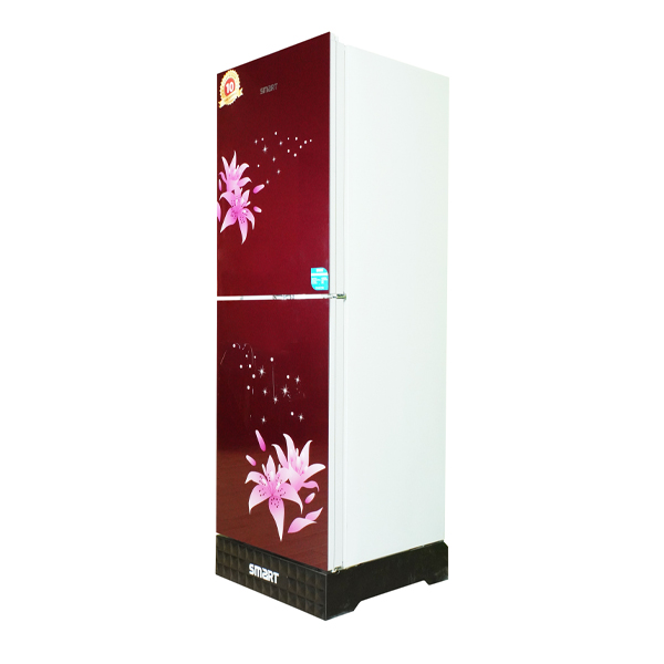 SMART 216 Ltr Bottom Mount Refrigerator - Red | SER-216BS