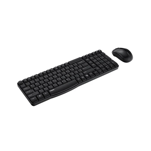 Rapoo X1800S Wireless Keyboard & Mouse Combo – Black