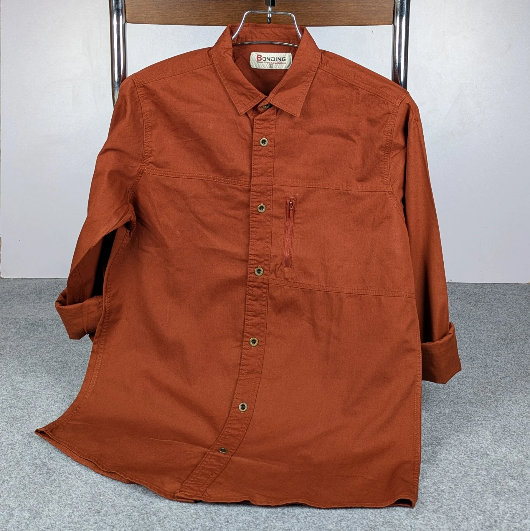 Kaiser Cotton Stylish Full Sleeve Shirt (Ment)