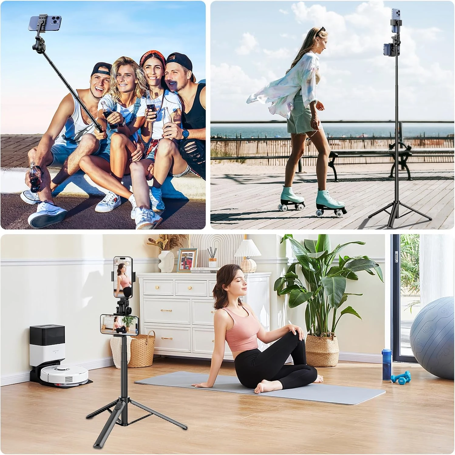 ULANZI MT70 Upgrade 63" Phone Tripod