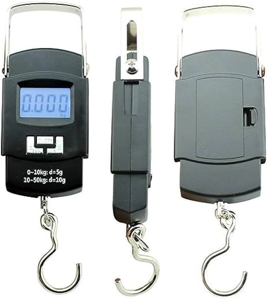 Electronic Portable LCD Digital Scale Double Precision Luggage Weight Scale Balance Scales with Hanging Hook