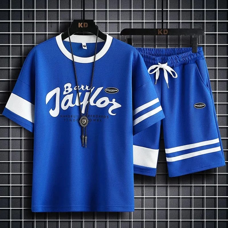 Combo Half T-Shirt And 3 Quarter Pants For Man