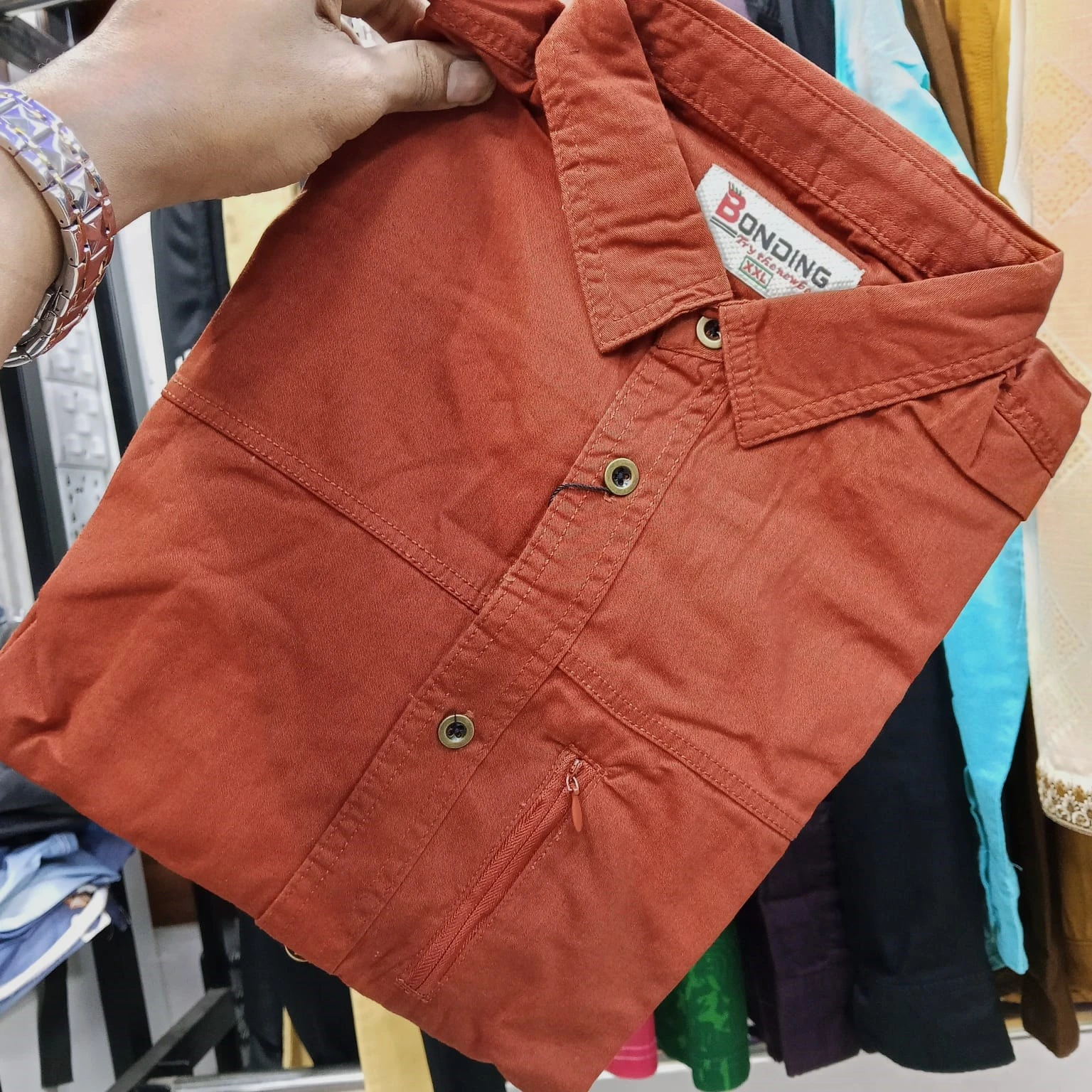 Kaiser Cotton Stylish Full Sleeve Shirt (Ment)