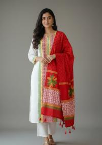 Block Print Three Piece