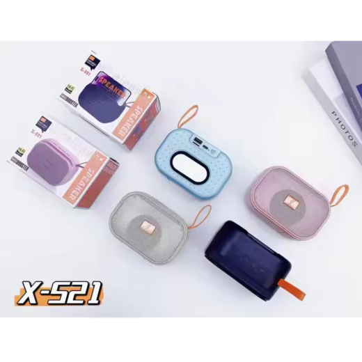 X-521 Bluetooth, USB, SD Card & FM Radio Supported Hi-Fi Audio Extra Bass Speaker