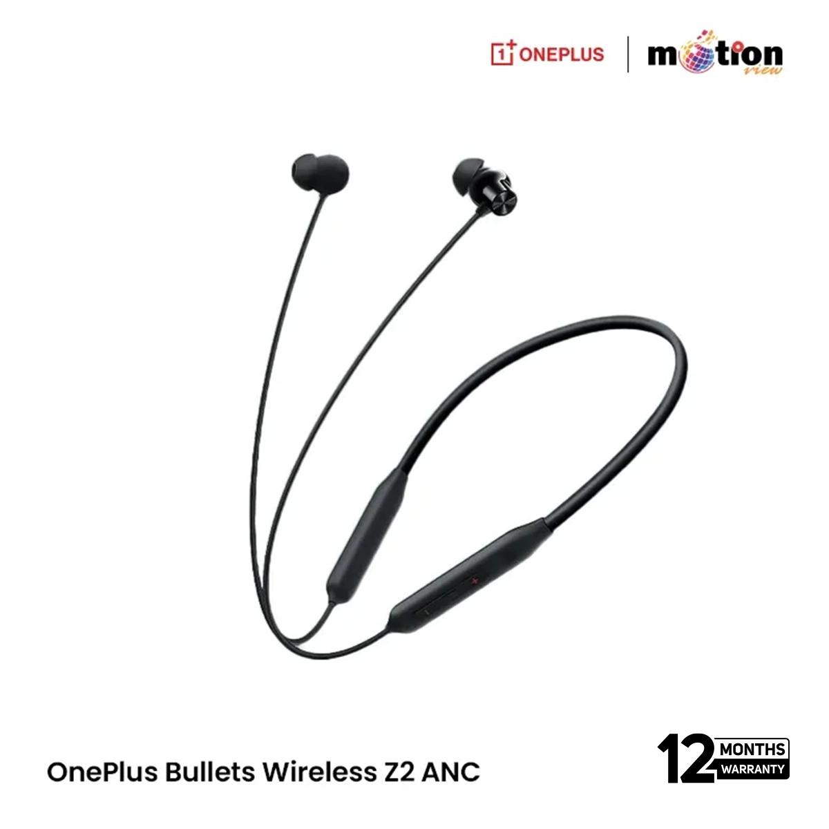 OnePlus Bullets Wireless Z2 ANC Bluetooth Neckband -45dB ANC