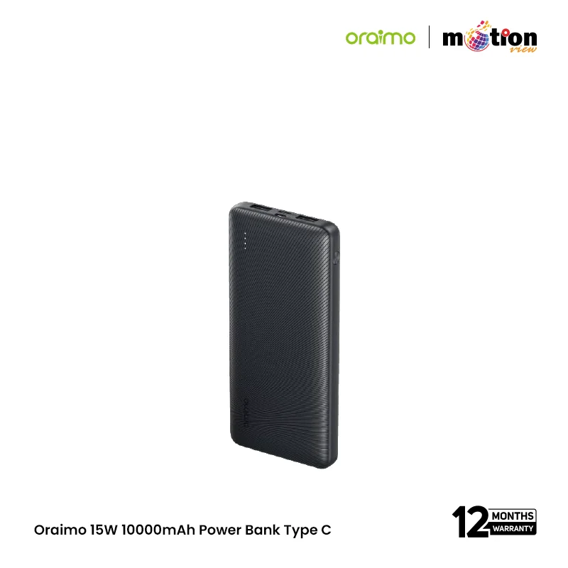 oraimo 15W 10000mAh Power Bank Type C (OPB-1100)