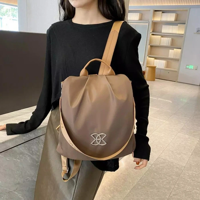 Women Large Capacity Outdoor Tote Bag (coffee / brown)