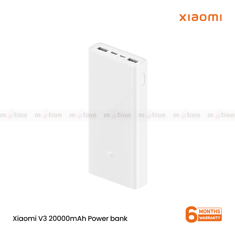 Mi 20000mAh Power Bank V3 USB-C With QC 3 18W