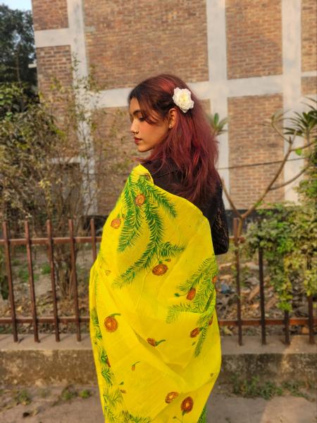 Exclusive Handloom Half Silk Saree – Dropupseller Signature Collection