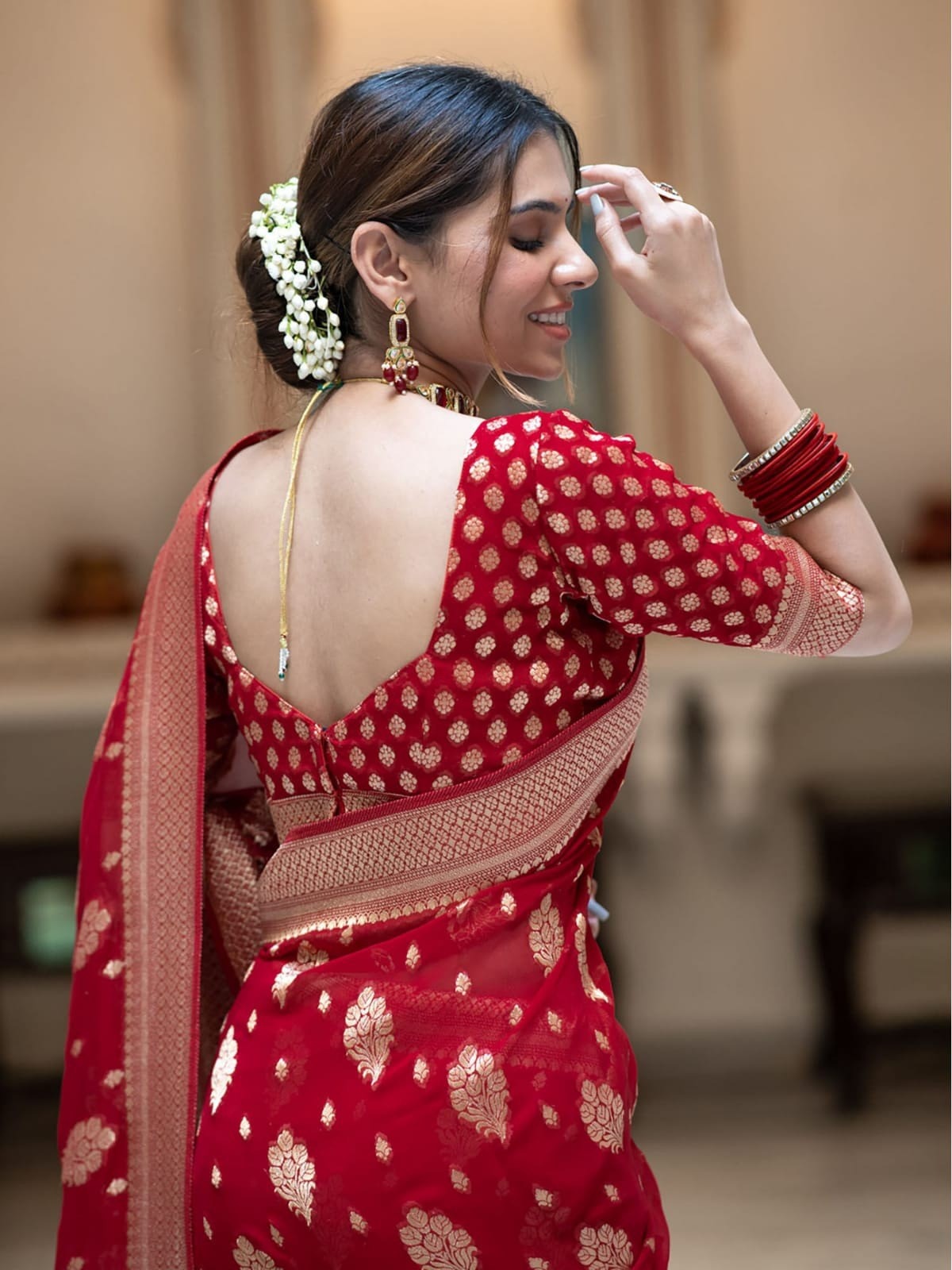 Dhupiyan Sharee with Blouse Piece