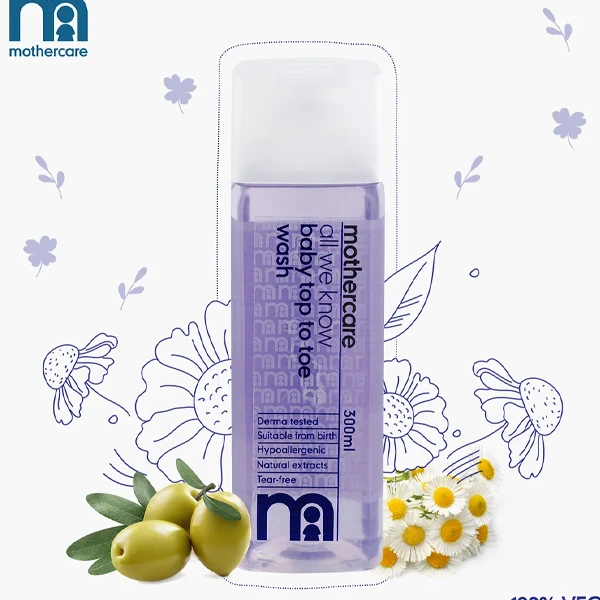 MotherCare Baby Tap to Toe Wash | 300ml