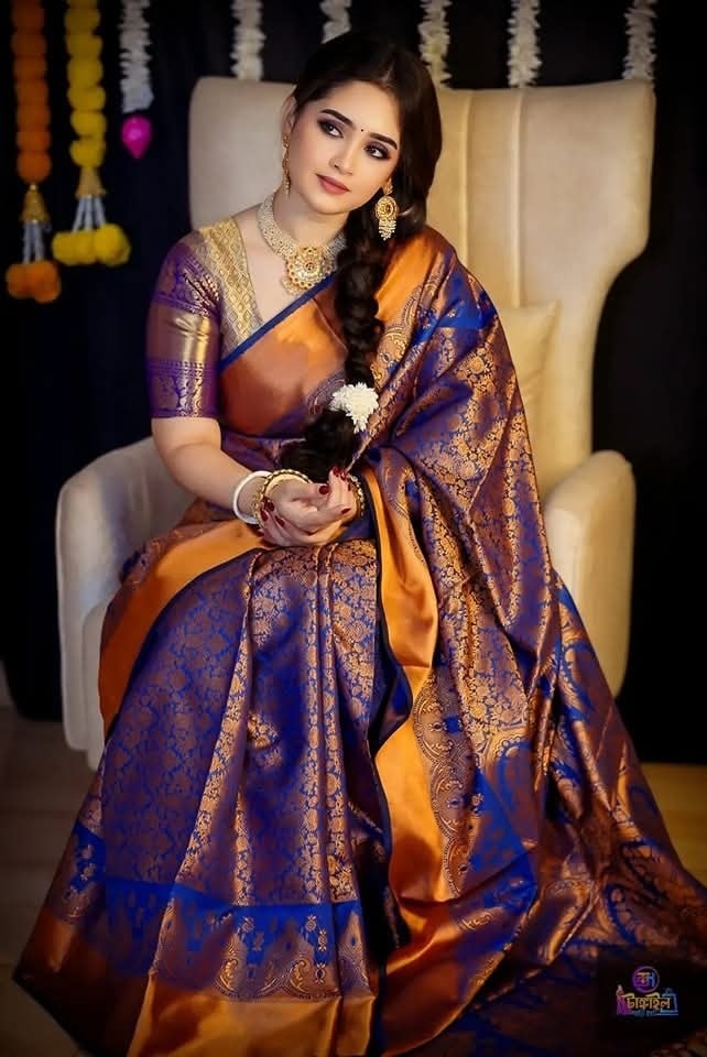 Kanjivaram katan Sharee